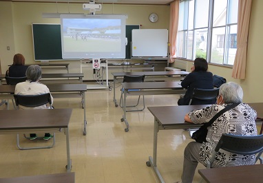 ビデオ上映会の様子です