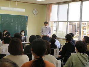 就労促進セミナーの様子です