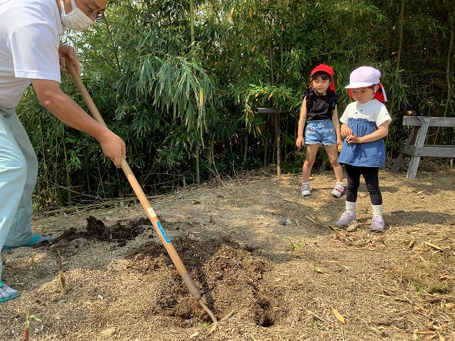 幼稚部たけのこほりの様子１