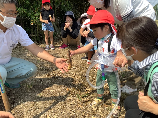 幼稚部たけのこほりの様子３