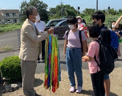 平和学習(慰霊の碑)