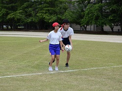 運動会-生徒会種目2