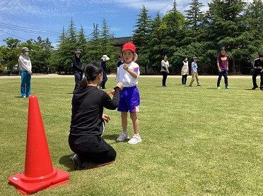 運動会の練習