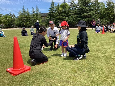 運動会の練習