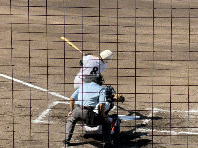⑬８番センター遠藤くん