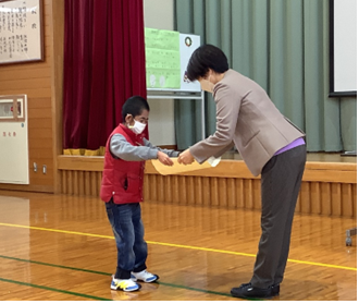 表彰伝達④
