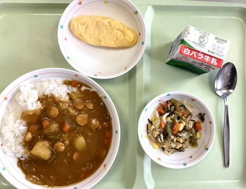 さやいんげんカレー