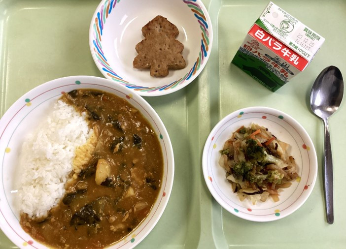 ほうれん草カレー