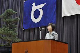来賓祝辞