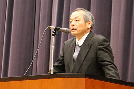 退任式１
