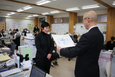 高文連優秀指導者賞（言水さつき先生）