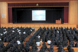 携帯モラル講演会