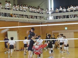八頭高体験（バレーボール）