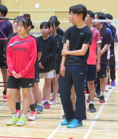改）開会式