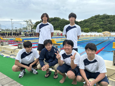 県水泳　集合写真