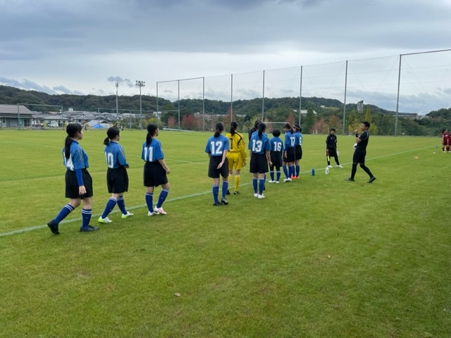 女子サッカー部新人戦３