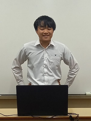 後期生徒総会②会長