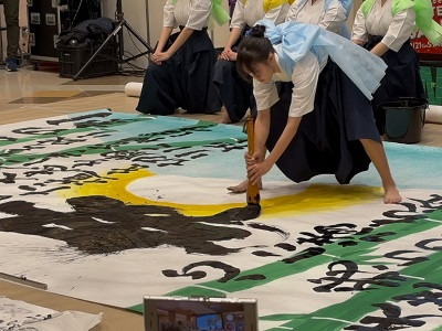 書道パフォ①