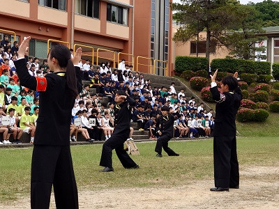壮行会・應援團
