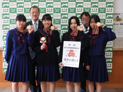 山岳部中国大会３位