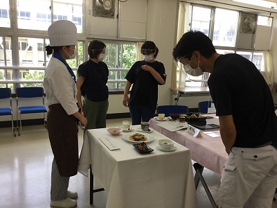 説明中