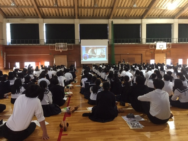 １年次生人権教育講演会