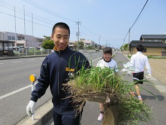 除草作業校外