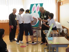 中学部教室発表