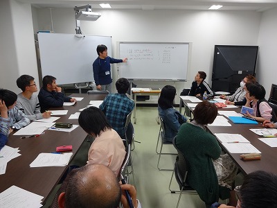 鳩友会役員会の様子