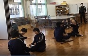 劇チームの練習の様子
