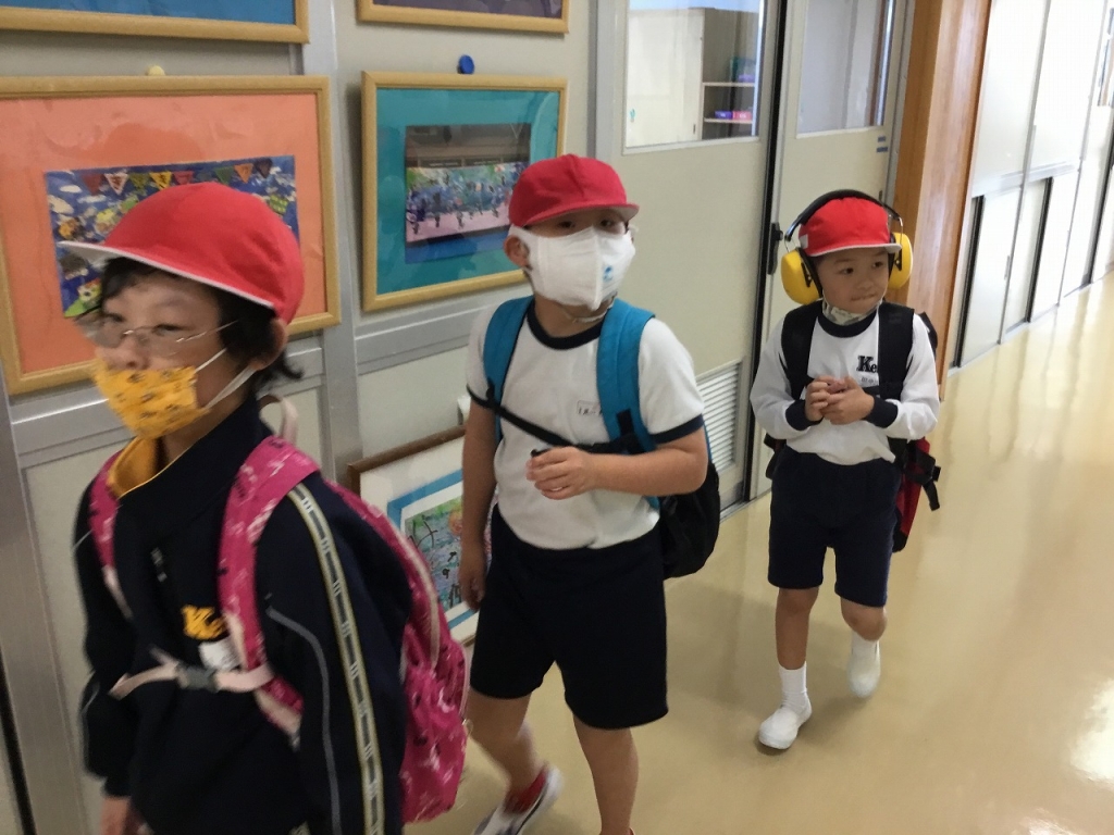 歩く練習