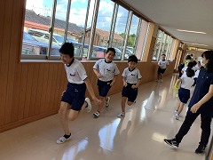 ランニングの様子
