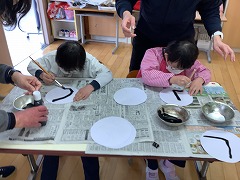 小学部　４年生制作の様子