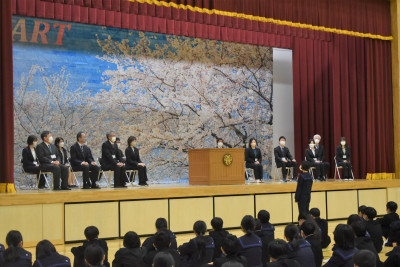 着任式２