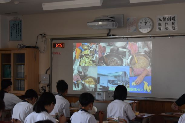 給食ができるまで(学校栄養職員)1