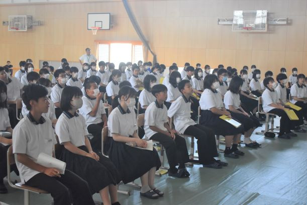 情報モラル講演会1年生5