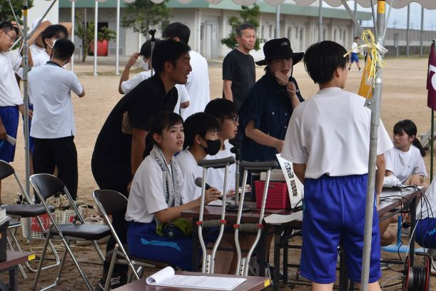運動会全体通し練習2
