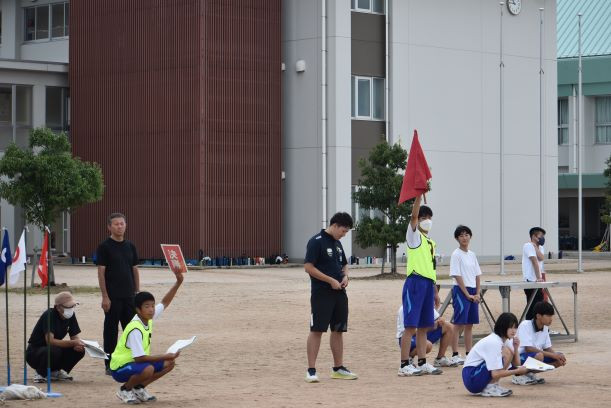 運動会全体通し練習5