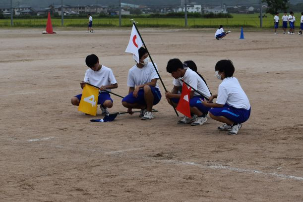 運動会全体通し練習7